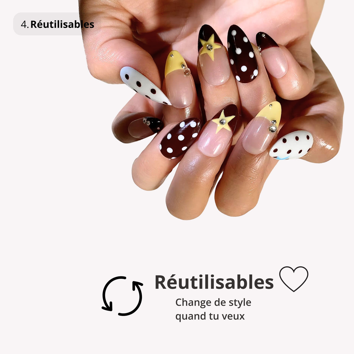 Faux-ongles - Effet salon