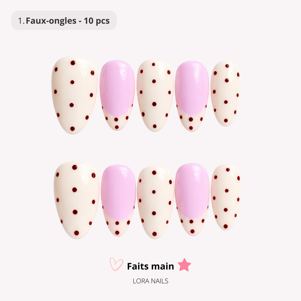 Pink Butter Dots