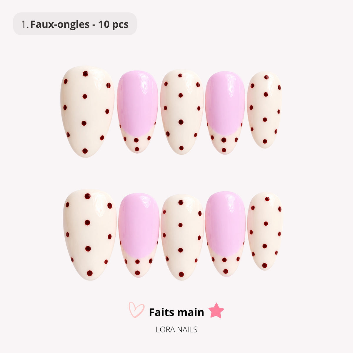 Pink Butter Dots