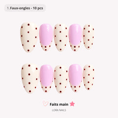 Pink Butter Dots