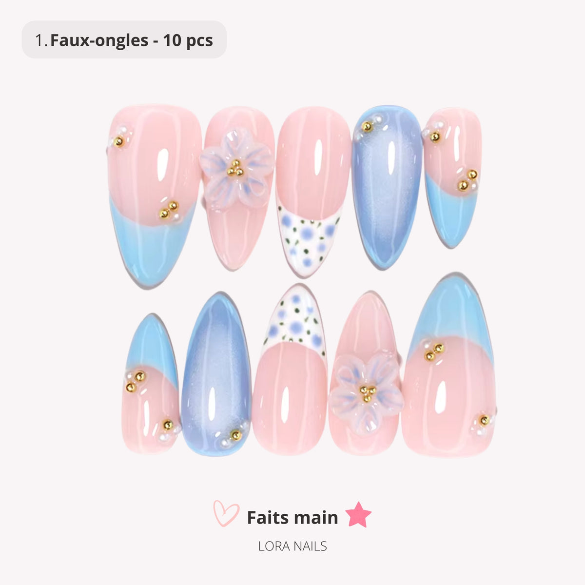Faux-ongles - Effet salon