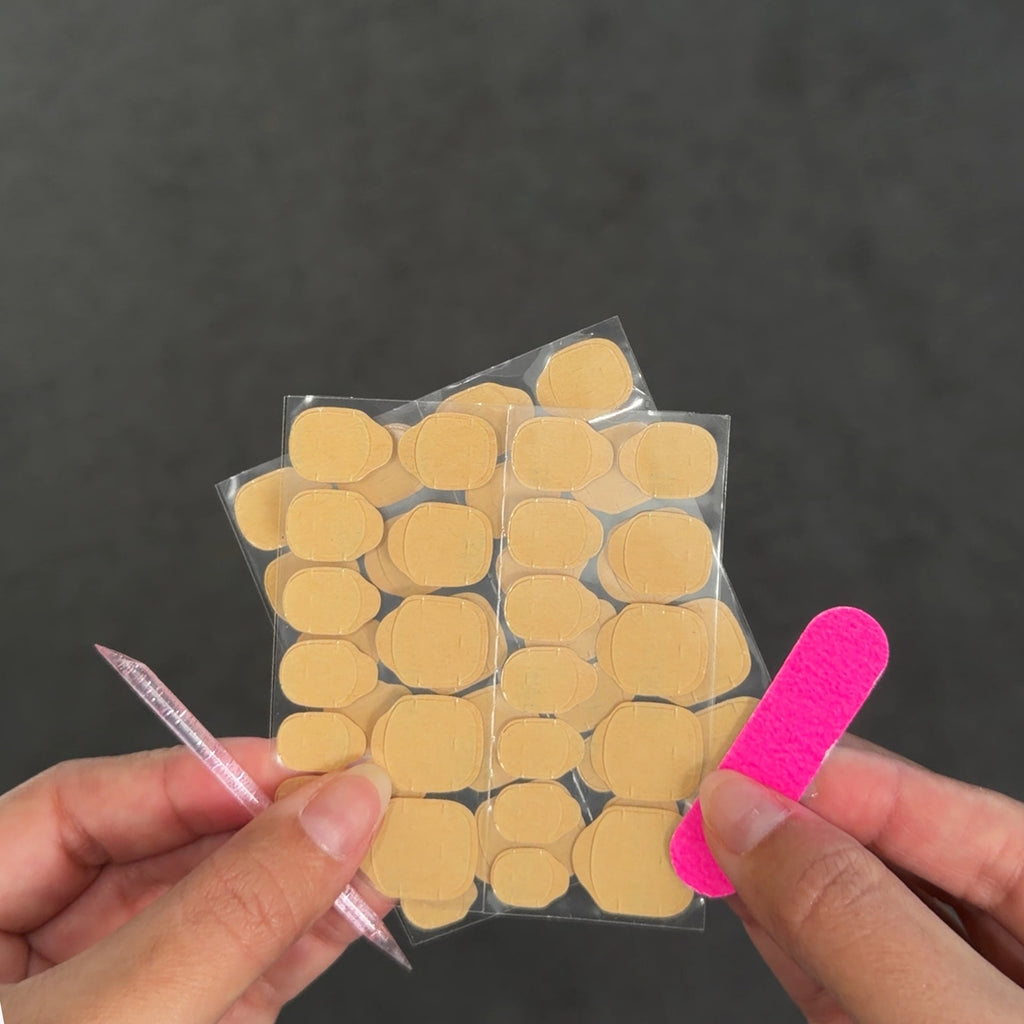 Faux-ongles réutilisables - effet salon