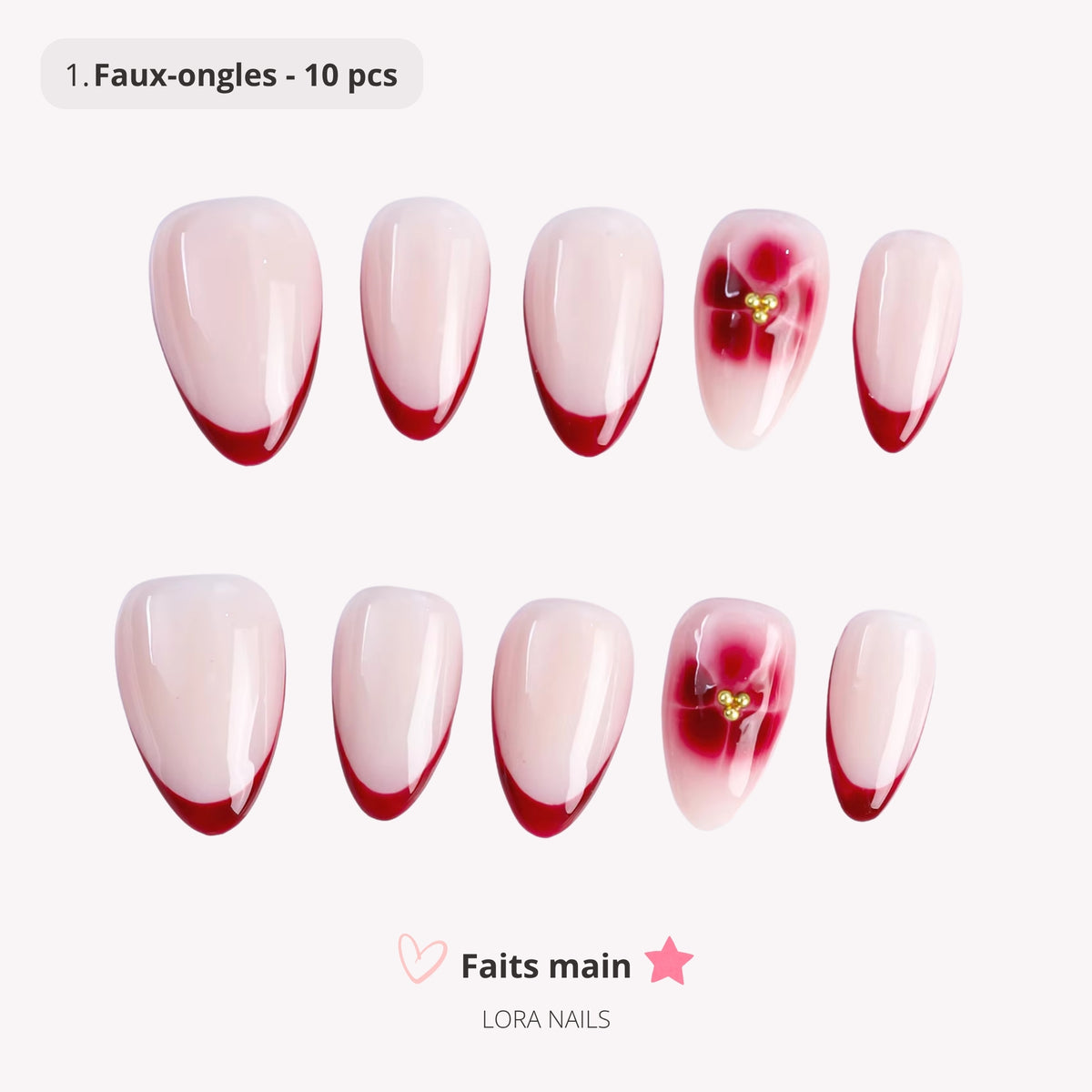 Faux-ongles - Effet salon