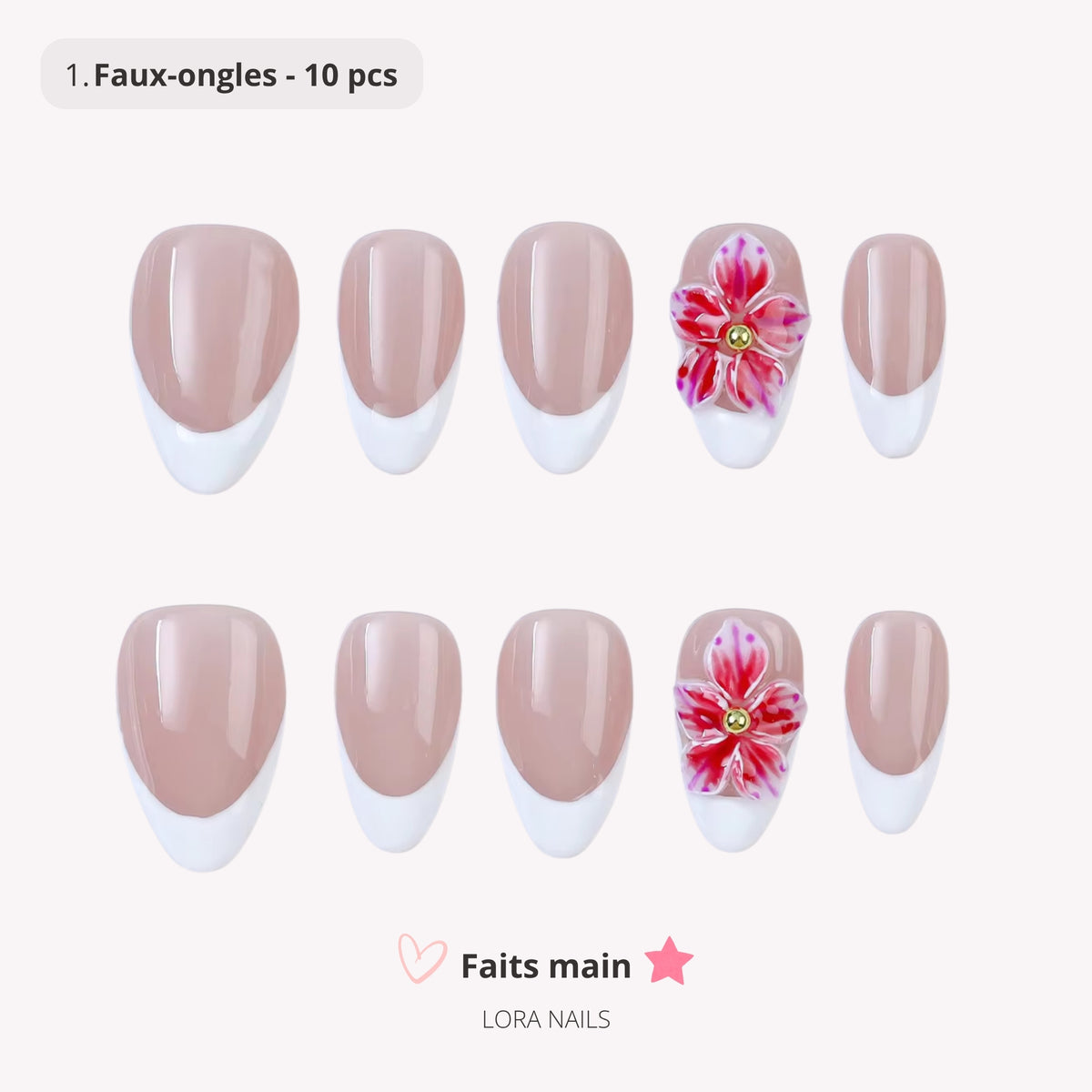 Faux-ongles - Effet salon