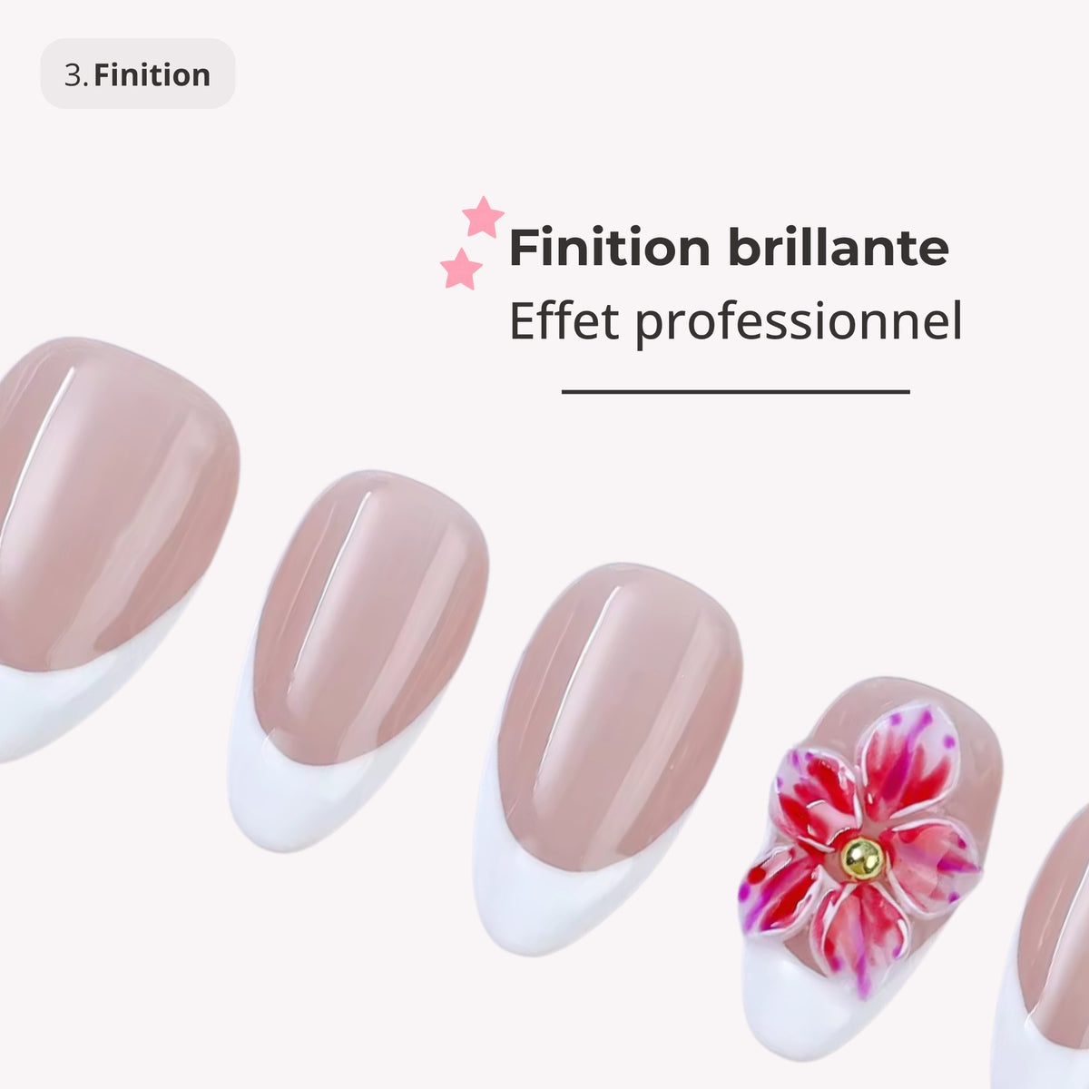 Faux-ongles - Effet salon