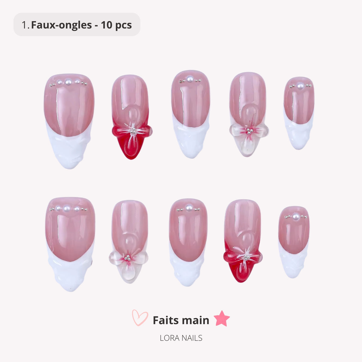 Faux-ongles - Effet salon