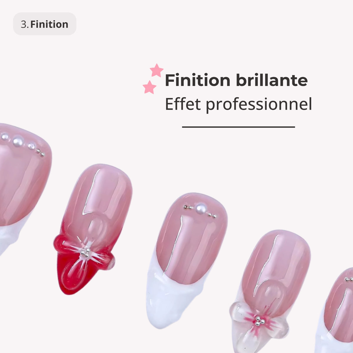 Faux-ongles - Effet salon
