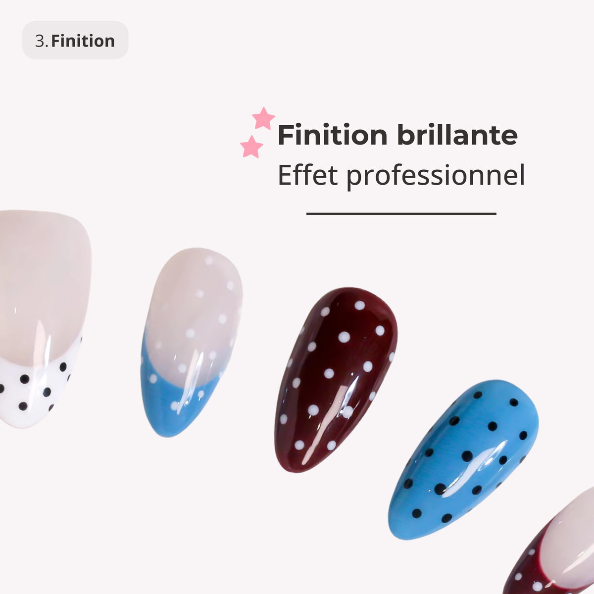 Faux-ongles - Effet salon