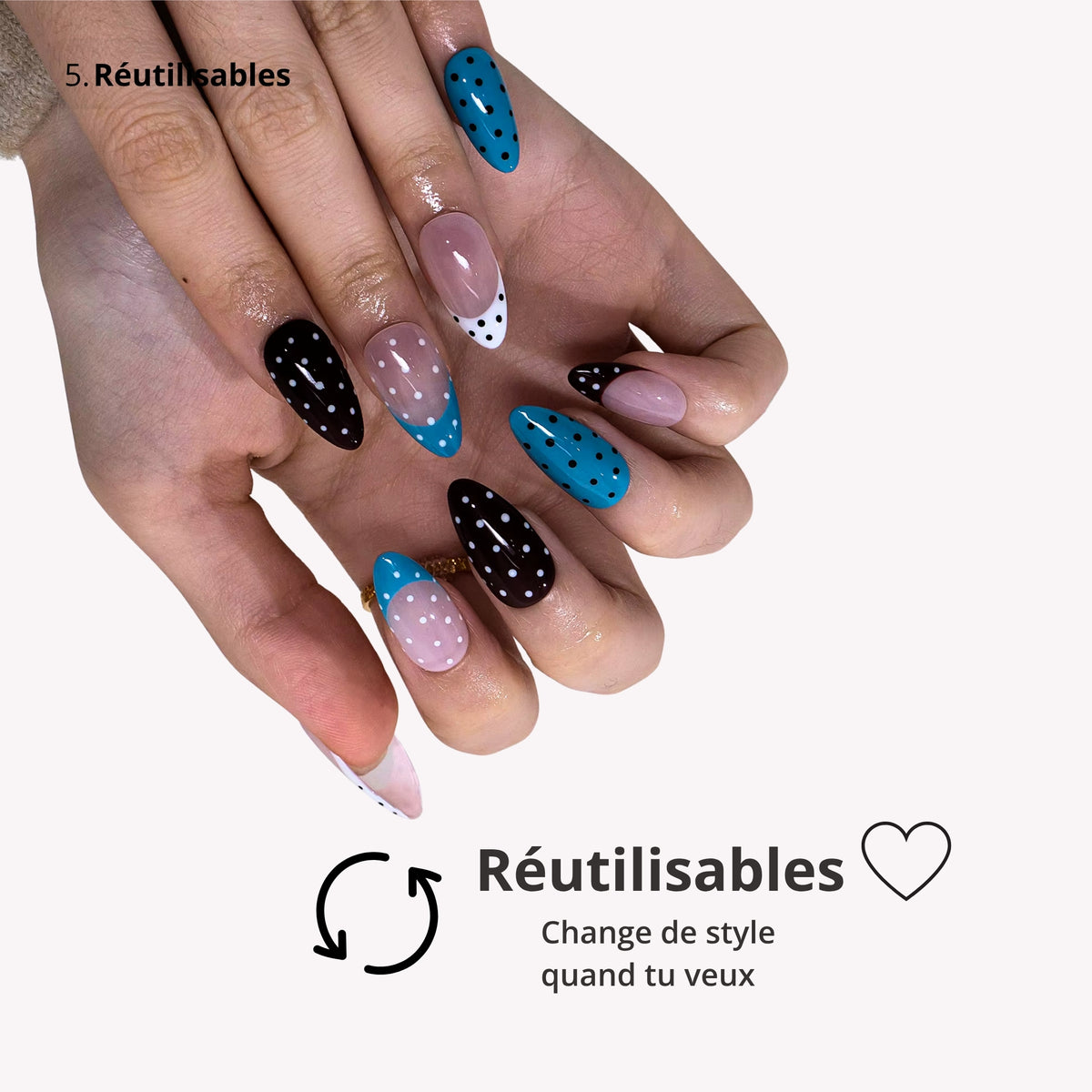 Blue Polka Dots