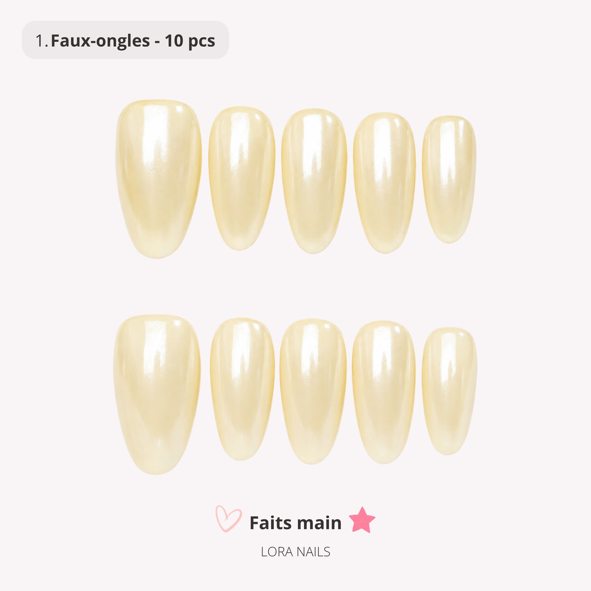 Faux-ongles - Effet salon