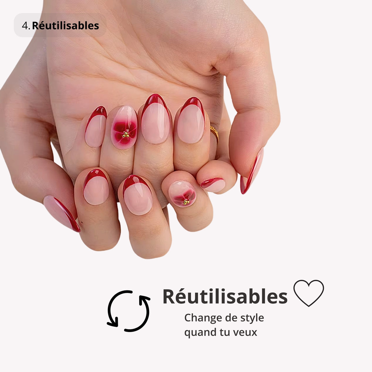 Faux-ongles - Effet salon